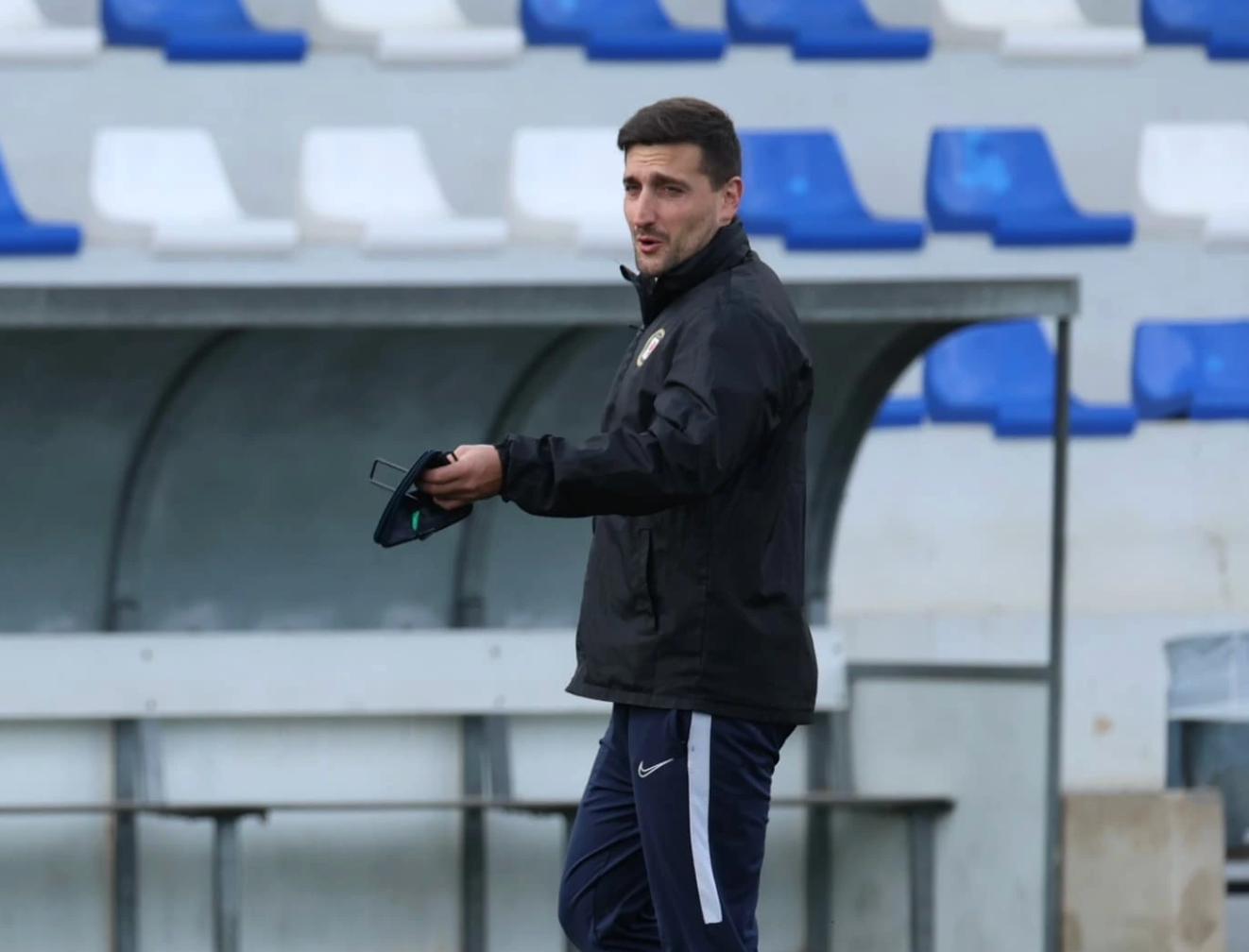 Sergio Sanz: «El equipo salió al campo con ganas de ser mejor que el rival»